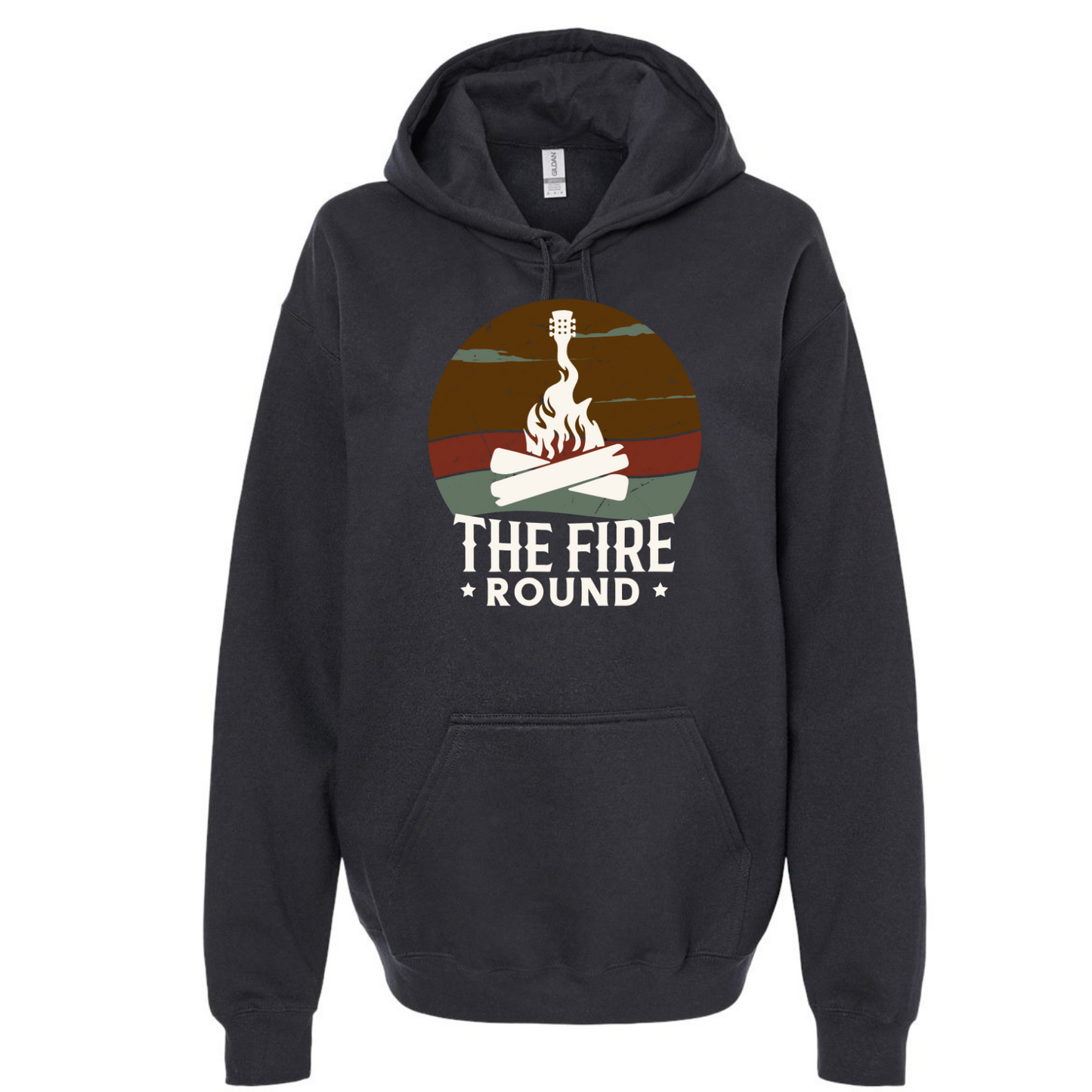 THE FIRE ROUND HOODIE LARGE COLOR LOGO