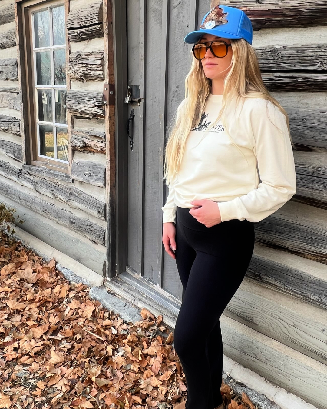 Pheasant Feather Trucker Foam Hat