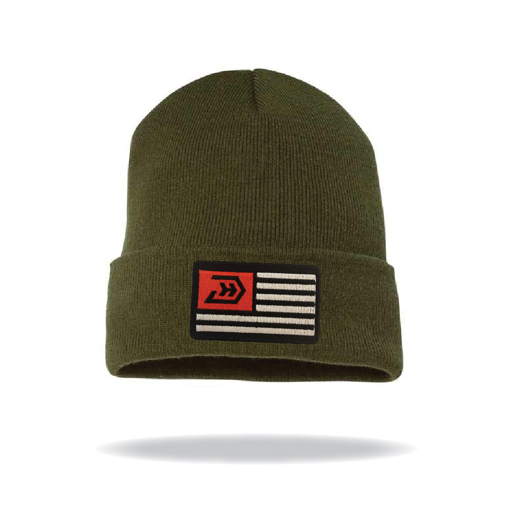 Deadhead Flag Cuffed Beanie
