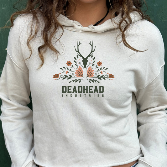 Deadhead Fancy Crop Hoodie