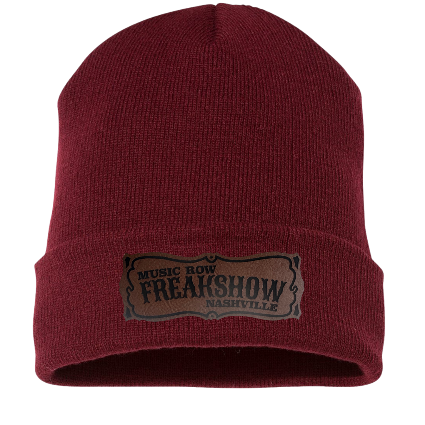 FREAKSHOW BEANIE CHESTNUT LEATHER