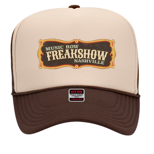 FREAHSHOW FOAM TRUCKER HAT DTF PATCH