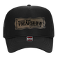 FREAKSHOW FOAM TRUCKER HAT SANDSTONE LEATHER PATCH