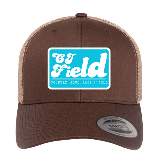 CJ FIELD SNAP BACK BLUE PATCH