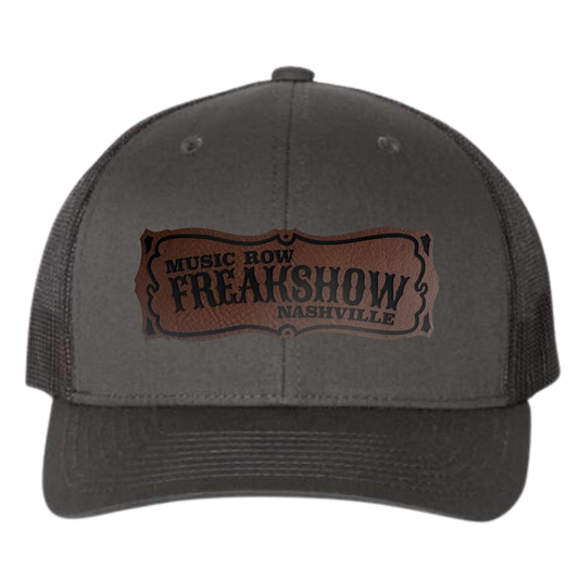 FREAKSHOW SNAPBACK CHESTNUT LEATHER PATCH