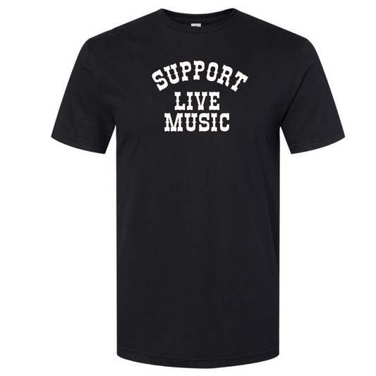 THE FIRE ROUND SUPPORT LIVE MUSIC TEE