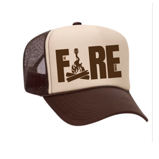 BIG FIRE FOAM TRUCKER HAT