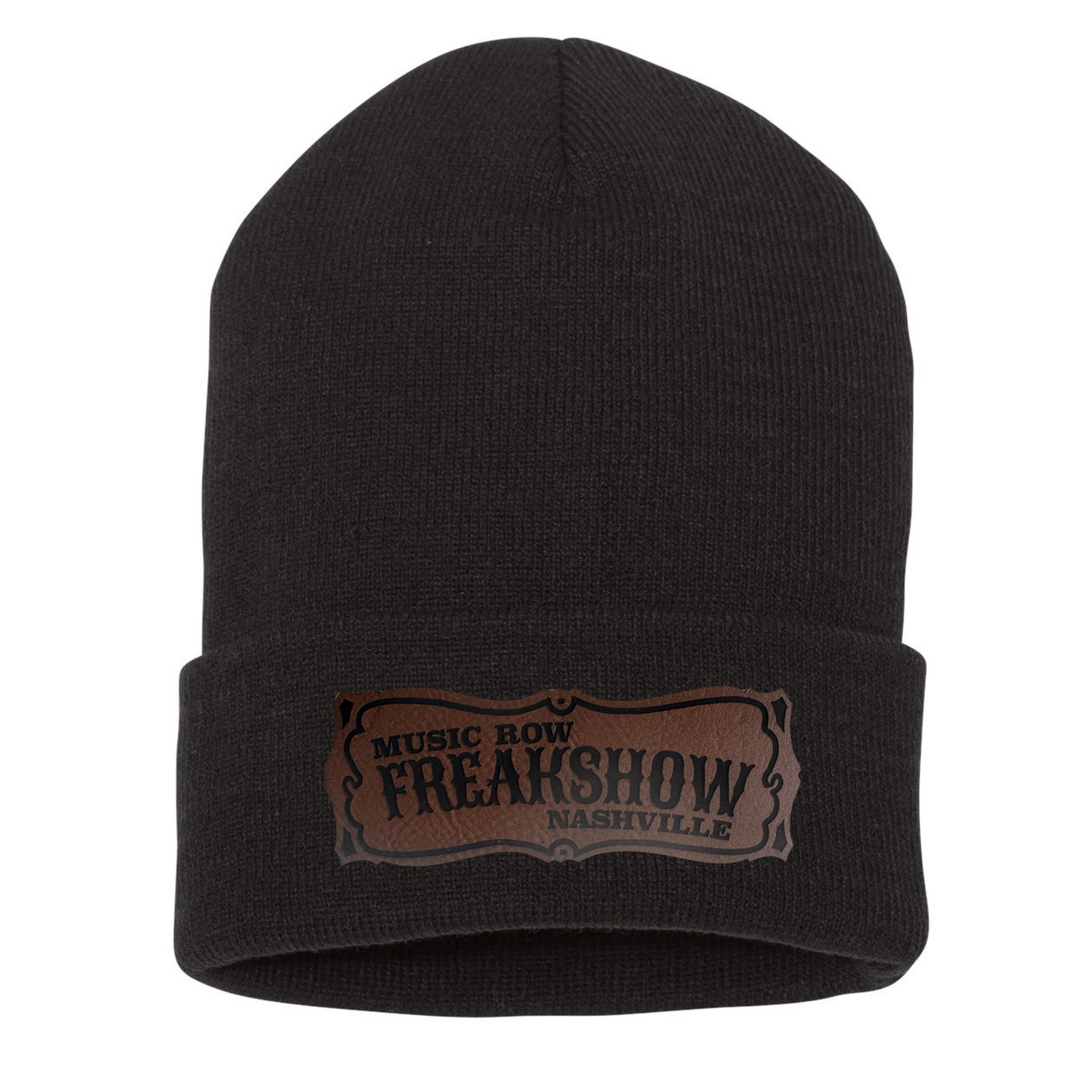 FREAKSHOW BEANIE CHESTNUT LEATHER