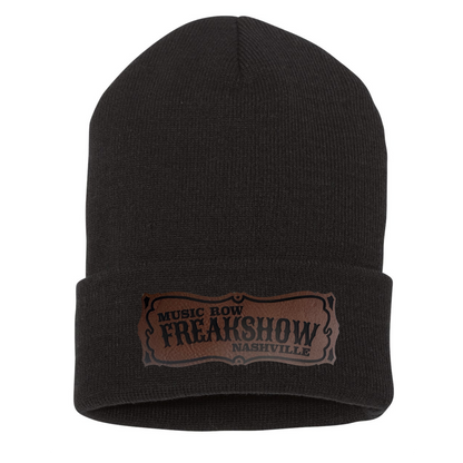 FREAKSHOW BEANIE CHESTNUT LEATHER