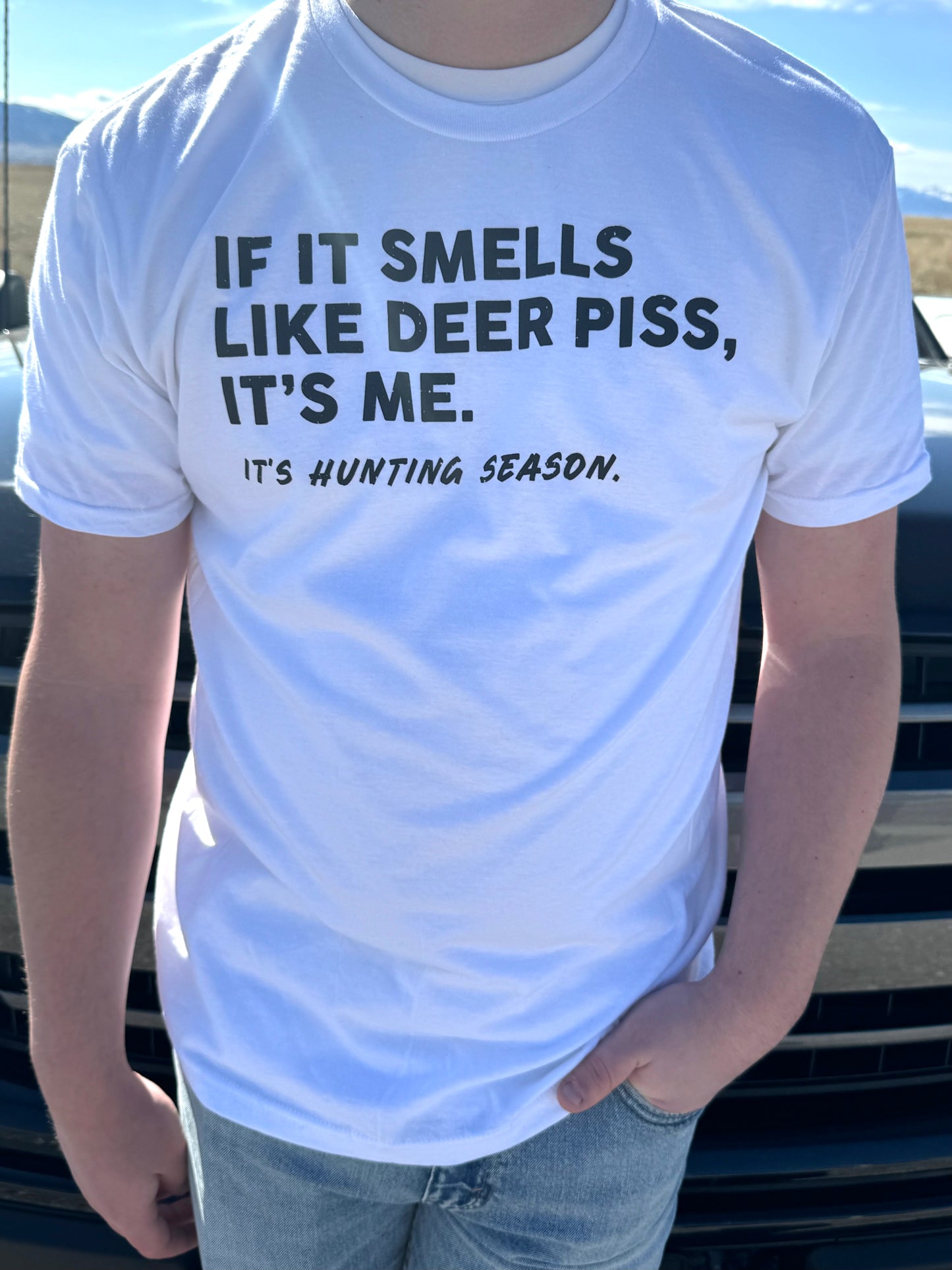 Smell Like Deer Piss Tee