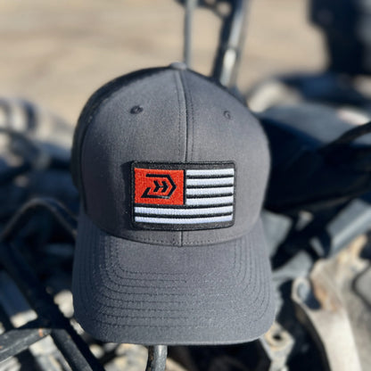 Deadhead Flag Retro Trucker Cap-Mesh Snapback