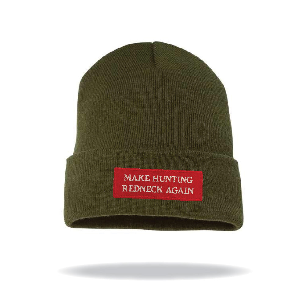 Make Hunting Redneck Again Cuffed Beanie